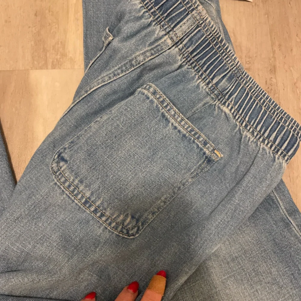 GAP Light Blue Kids Denim Jogger Jeans